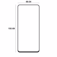 Etteri karastatud klaas 9D Samsung Galaxy S21 Fe jaoks