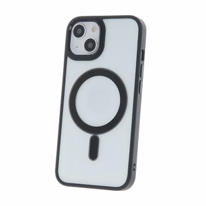 Чехол "MagCase Satin" для Apple iPhone 16 чёрный