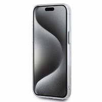 Karl Lagerfeld IML Monogram Karl & Choupette Head MagSafe Ümbris jaoks iPhone 15 Pro Max - Clear