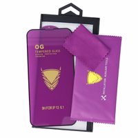 Karastatud klaas OG Premium for Motorola Moto G55 must frame