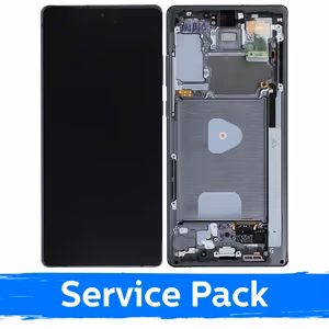 LCD ekraan ühilduv Samsung N980 (N981) Note 20 raamiga / Mystic Grey / (Service Pack)