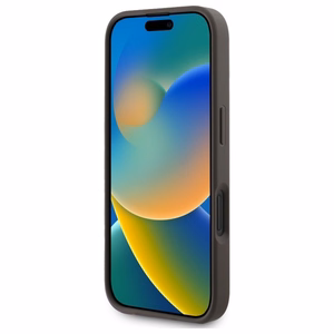 Guess Peony Script MagSafe iPhone 16 Ümbris - Brown