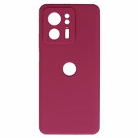 Silicone Lite Ümbris jaoks Motorola Edge 40 5G burgundia