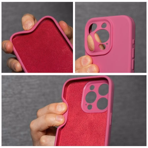 Ümbris Silikoon 2mm jaoks IPHONE 17 Pro roosa