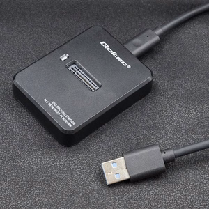 Qoltec 50313 SSD ketta korpus must M.2