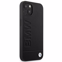 Ümbris BMW BMHCP14MSLLBK iPhone 14 Plus 6.7 "must / must Leather Stamp