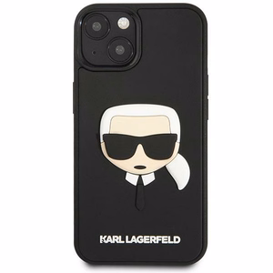 Karl Lagerfeld 3D Rubber Karl's Head ümbris iPhone 13 / 14 / 15 must