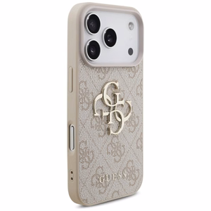 GUESS GUE005597 (4G PU Big Logo) kaitseümbris seadmele iPhone 18 Pro / 17 Pro, värv: roosa