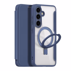 Dux Ducis Skin X Pro ümbris with magnetic ring/stand jaoks Samsung S24+ - sinine
