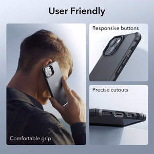 ESR Air Armor ümbris iPhone 14 Plus'ile - matt must