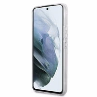 Karl Lagerfeld Choupette Eat Case Samsung Galaxy S22+ jaoks - roosa