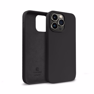Crong Color Cover ümbris seadmele iPhone 14 Pro Max, must