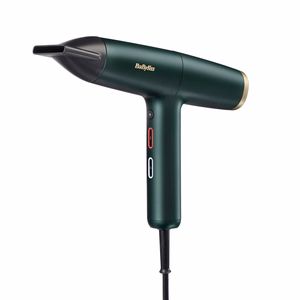BaByliss Air Power Pro D6555DE – 1700 W iooniline föön, roheline/kuldne