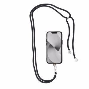 SWING (6mm) Phone lanyard, Phone pendant with adjustable length / cord length 165cm (max 82.5cm in the loop) / on the shoulder or neck - must