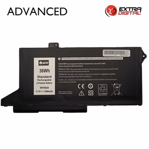 Sülearvuti aku DELL WY9DX, 3200 mAh, Extra Digital Advanced