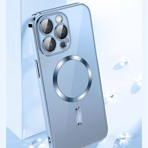 Wozinsky Electroplated Magsafe Ümbris jaoks Samsung Galaxy S24 FE - roosa