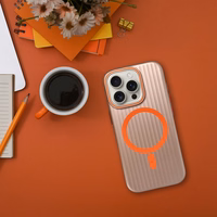 Ümbris SIMPLY compatible with MagSafe jaoks IPHONE 14 Pro Max titanium desert