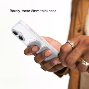 Incase Slim Case MagSafe'i toega ümbris iPhone 16 Plusile, läbipaistev