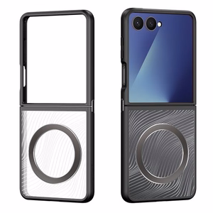 Telefoni ümbris Dux Ducis Aimo Mag Samsung F731 Z Flip5 must