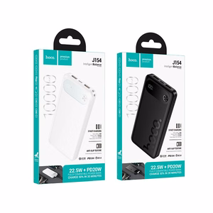 Akupank Hoco 10000 mAh QC PD 22,5W J154 valge