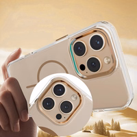 Clear Thin Mag ümbris iPhone 17 6,3" kuldne