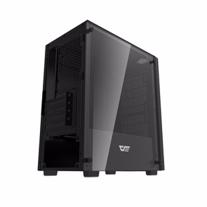Darkflash M305 arvutikorpus ilma ventilaatoriteta (must)