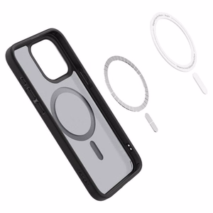 Spigen Чехол Ultra Hybrid Mag совместимый с MagSafe для iPhone 16 Pro морозный чёрный