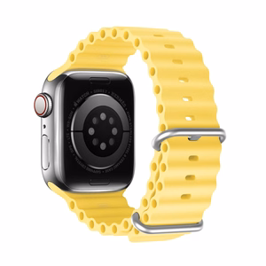Strap Dux Ducis OceanWave Series Apple Watch 38/40/41mm kollane