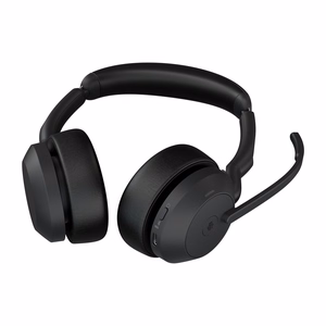 Jabra 25599-999-899 peakomplekt/toru juhtmevaba peapael kontorile/kõnekeskusele Bluetooth laadimisalusega must