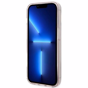 Karl Lagerfeld KLHCP14LCTTRI iPhone 14 Pro 6.1 "hardcase roosa / roosa läbipaistev Choupette Body