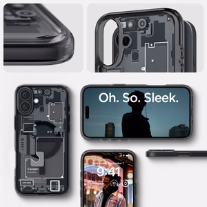 SPIGEN ümbris ULTRA HYBRID MAG compatible with MagSafe jaoks IPHONE 16 zero one