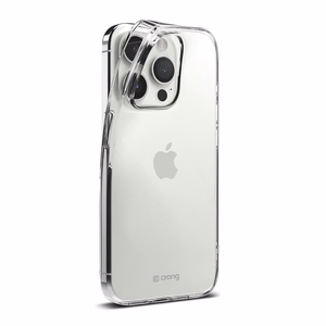 Crong Crystal Slim Cover ümbris seadmele iPhone 15 Pro Max, läbipaistev