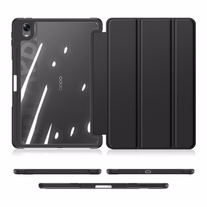 Dux Ducis Toby бронированный флип Smart Case для Oppo Pad с держателем стилуса чёрный