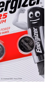 ENERGIZER eriaku CR2025/2, 3V, ECO