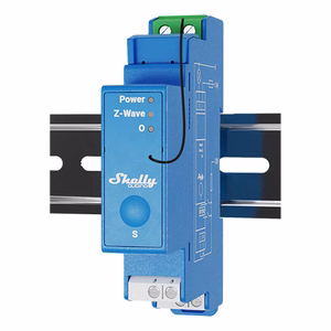 Shelly Qubino Pro 1 DIN-siini relee, 1-kanaliline, Z-Wave