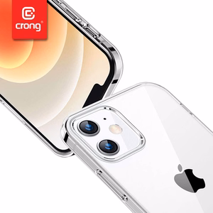Crong Crystal Slim ümbris seadmele iPhone 12 / iPhone 12 Pro, läbipaistev