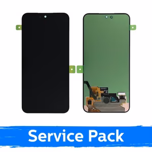LCD ekraan, ühilduv Samsung S711 S23 FE mudeliga, must (Service Pack) (NF versioon)