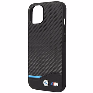 Ümbris BMW BMHCP14M22NBCK iPhone 14 Plus 6.7 "must / must Leather Carbon