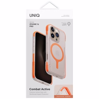 Uniq Combat Active Magclick Charging Ümbris jaoks iPhone 16 Pro - Oranž
