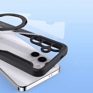 Dux Ducis Skin X Pro ümbris with magnetic ring / stand jaoks Samsung S24 - must