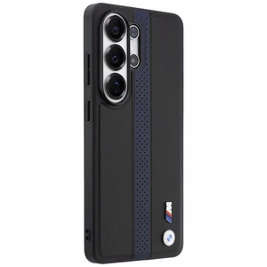 BMW Perforated Stripe Logo MagSafe Ümbris for Samsung Galaxy S26 Ultra - sinine