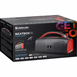 Defender Beatbox 18 Bluetooth-kõlar, 20 W