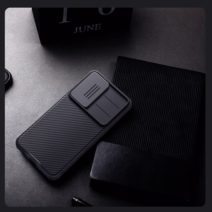 Nillkin CamShield Pro Ümbris jaoks Samsung Galaxy S25 with Camera Cover - must