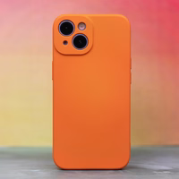 Silikoonist ümbris Xiaomi Redmi 13c 5G oranžile