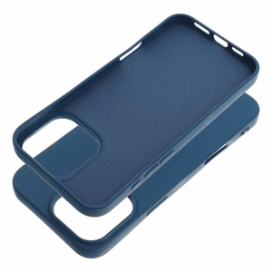 SILICONE MAG ÜMBRIS (big hole) compatible with MagSafe jaoks IPHONE 16 Pro Max sinine