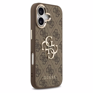 GUESS ümbris jaoks IPHONE 17 GUHCP17S4GMGCBR (PU W/ Big 4G Classic Logo) kuldne brown