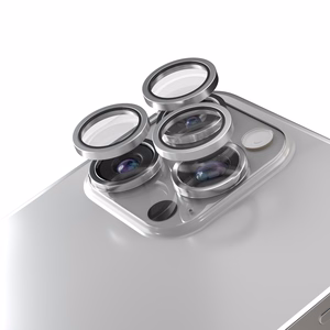 Etteri camera lens protector jaoks iPhone 15 Pro / 15 Pro Max titanium hall
