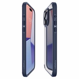 Spigen Чехол Ultra Hybrid для iPhone 16 Pro Max тёмно-синий