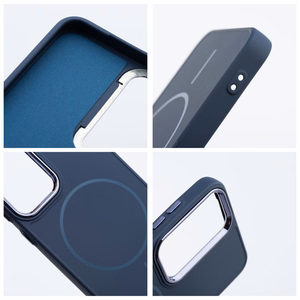 FRAME MAG COVER Ümbris compatible koos MagSafe jaoks SAMSUNG A16 5G / A16 4G tumesinine sinine