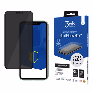 9H 3mk HardGlass Max Privacy™ стекло приватности для iPhone XS Max / 11 Pro Max